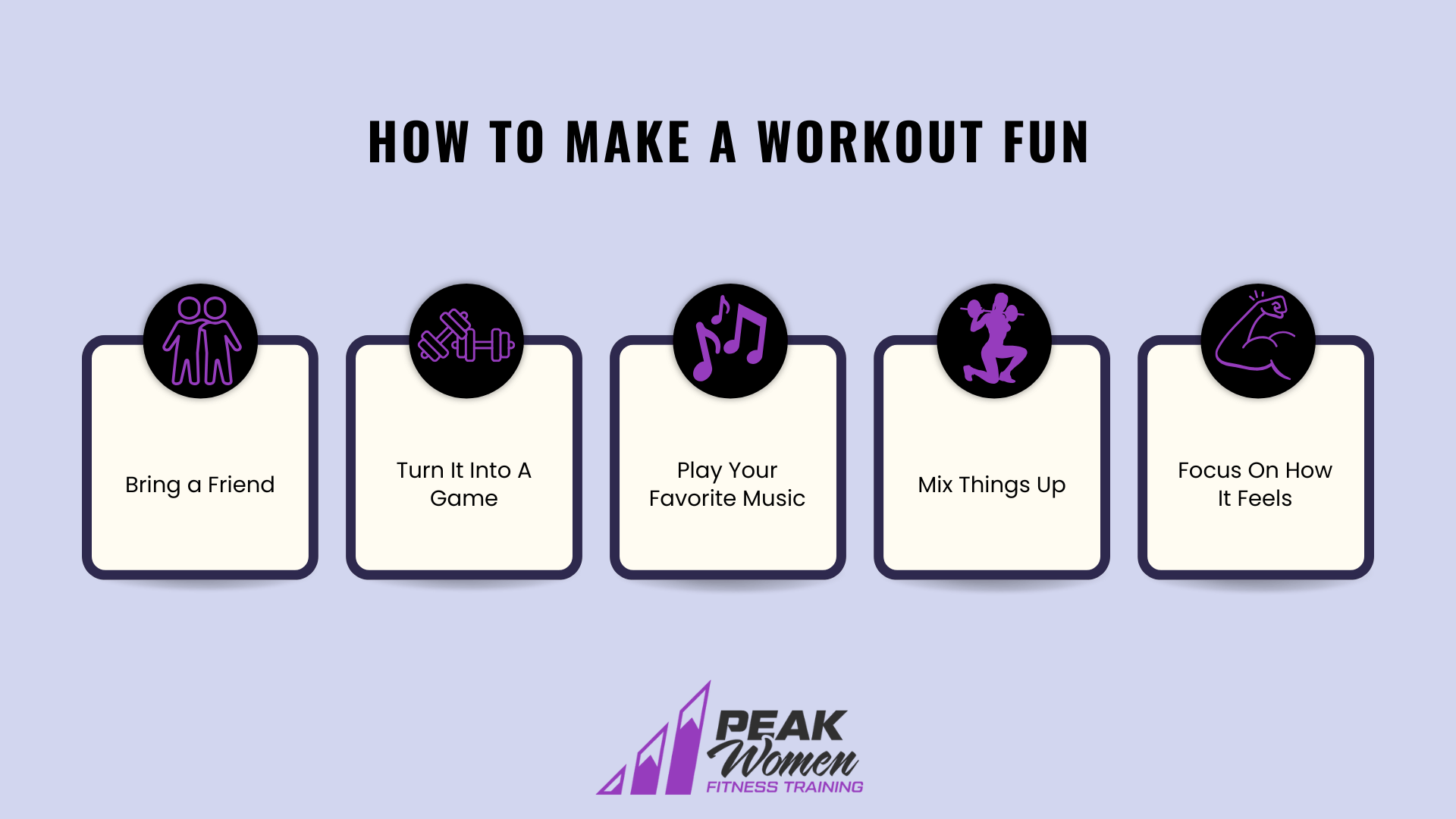 How to Make a Workout Fun